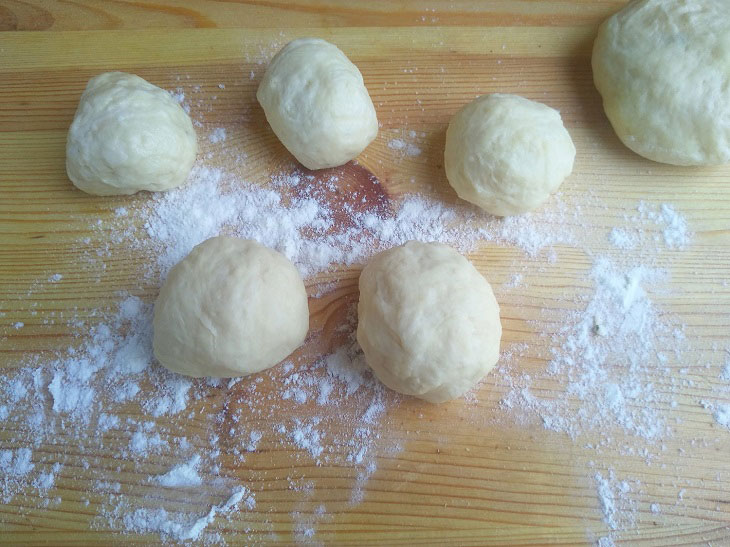 Homemade cookies in a pan - a delicious quick recipe