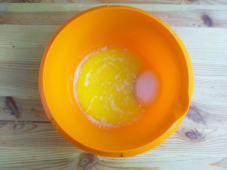 Homemade cookies in a pan - a delicious quick recipe