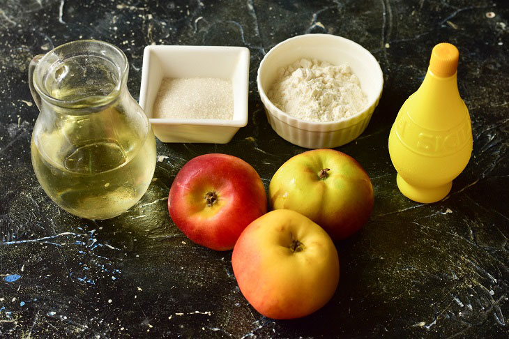 Fried Apples in French - a quick recipe for extraordinary yummy