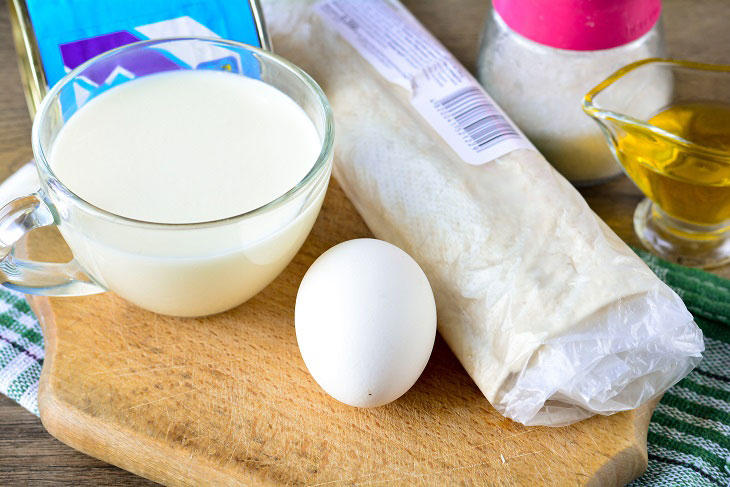 Sweet rolls with condensed milk from pita bread - a great dessert in a hurry