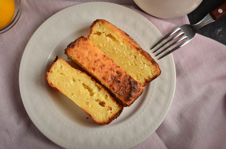 Airy curd without flour - a delicate and fragrant dessert