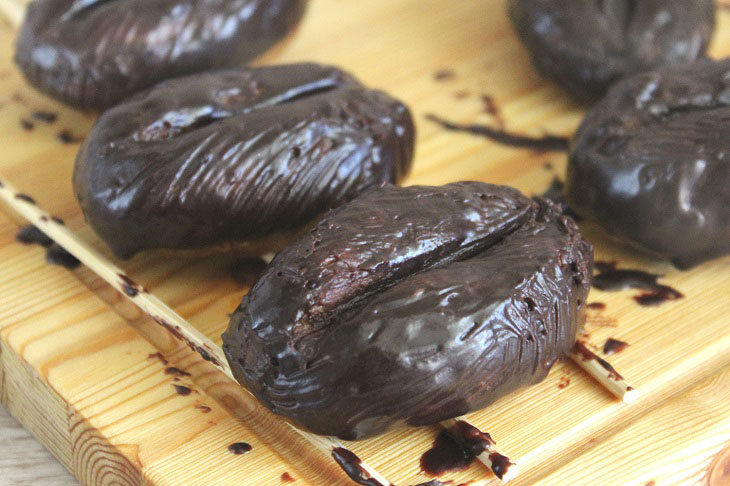 Cookie cake "Coffee bean" - a delicate and fragrant dessert