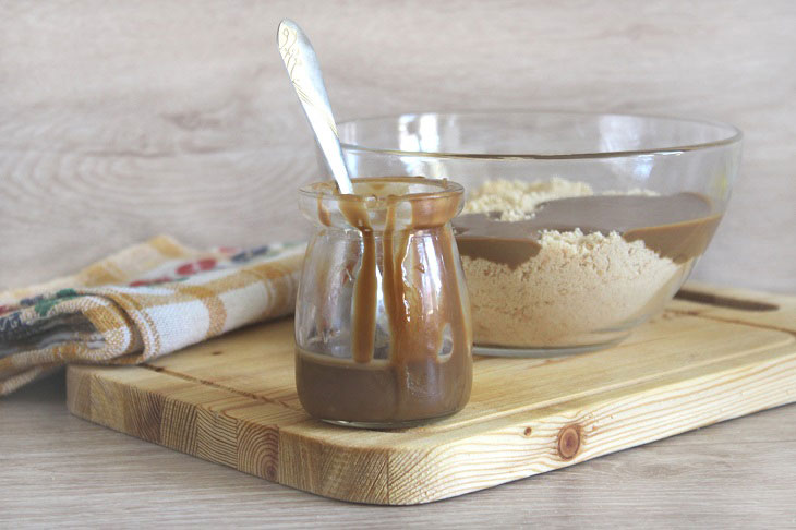 Cookie cake "Coffee bean" - a delicate and fragrant dessert