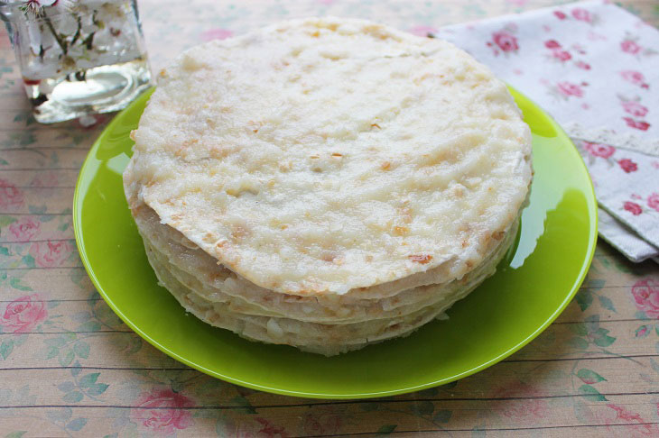 Cake "Napoleon" from pita bread - a great dessert in a hurry