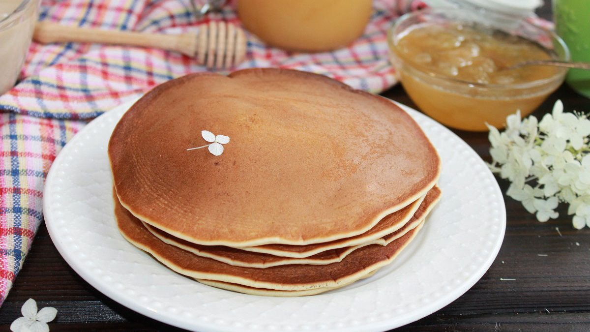 Japanese pancakes “Hotto Keeki” – lush and mouth-watering