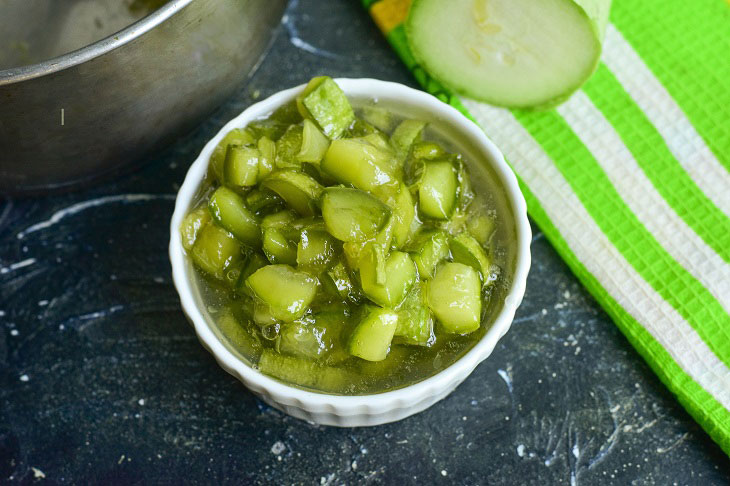 Zucchini jam - amazing taste and aroma