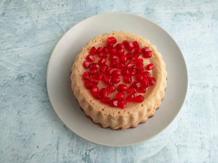Sugar Free Pomegranate Dessert - Easy, Healthy and Delicious Recipe