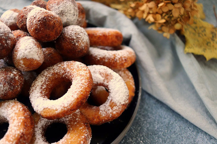 Cottage cheese donuts - they turn out very tasty