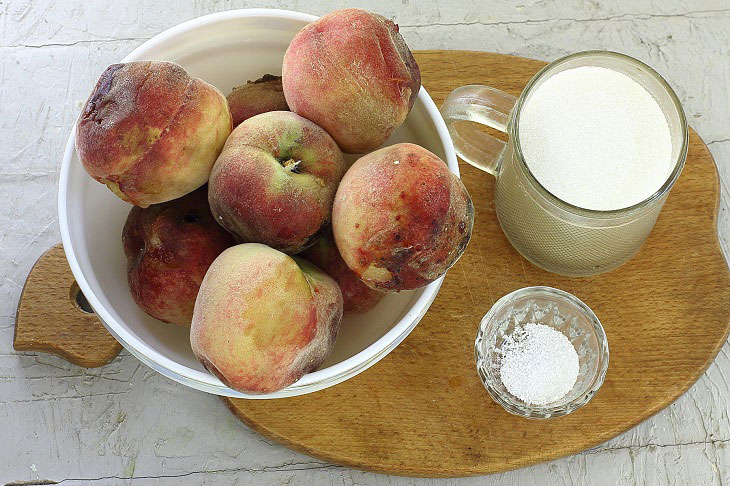 Peach marmalade at home - the most delicate dessert