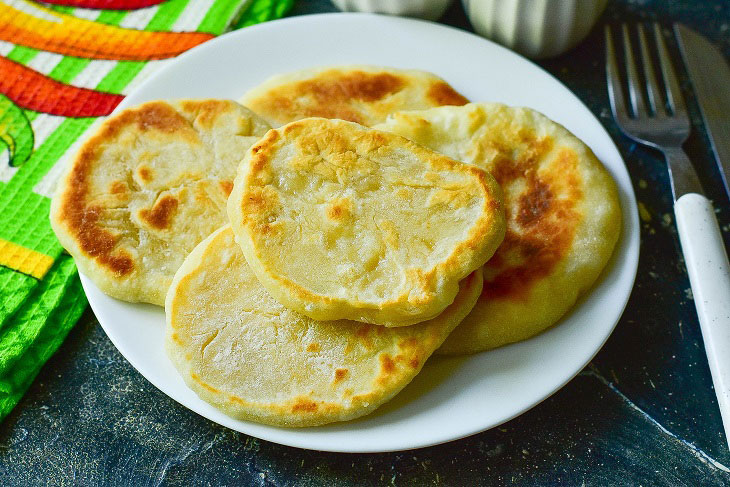 Moldavian pies with cottage cheese - tender and tasty