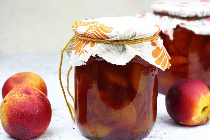 Nectarine jam - a delicious and fragrant preparation