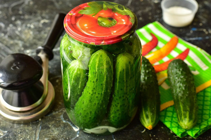 Cucumbers "Awesome" for the winter - a delicious and simple recipe