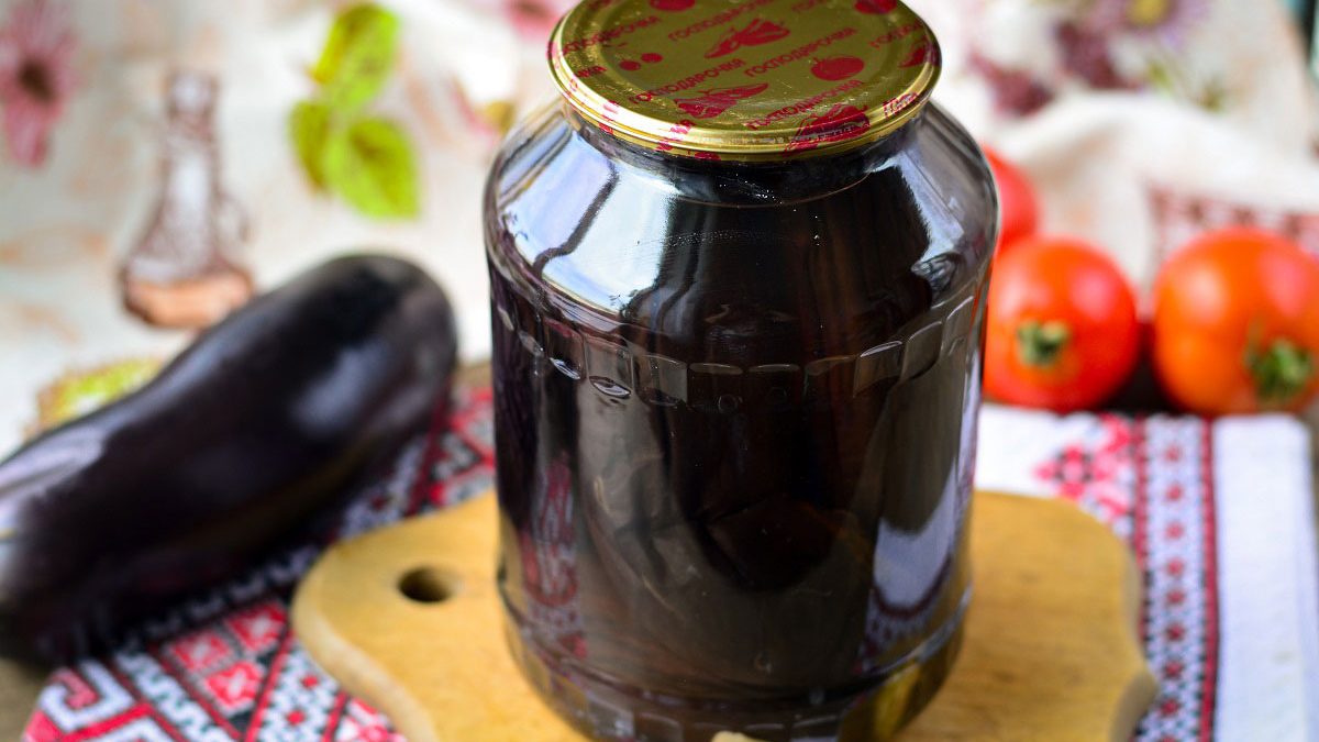 Whole eggplant in a jar for the winter – a simple and tasty recipe without the hassle