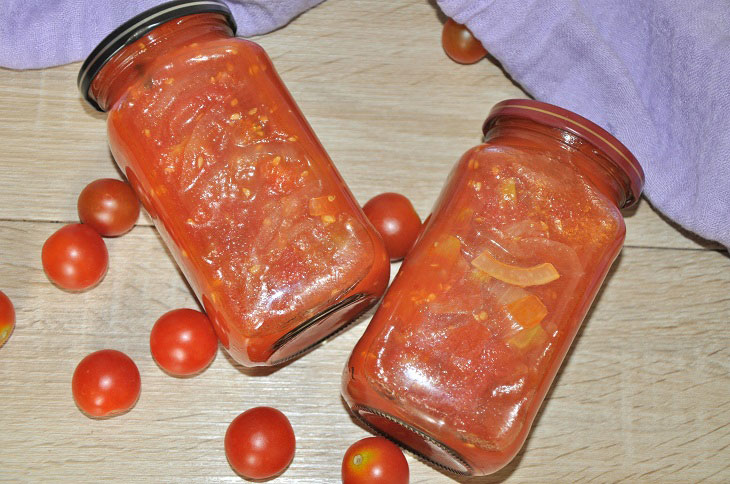 Chamberlain sauce for the winter - a very tasty and fragrant preparation