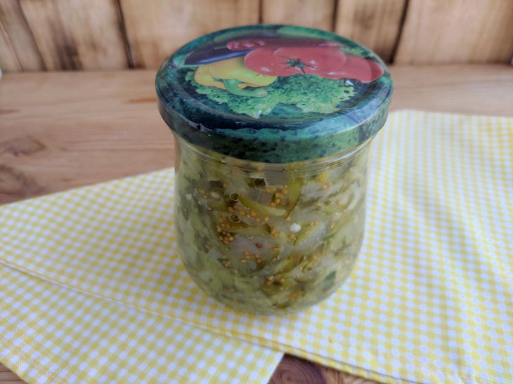 Cucumber relish - a delicious and fragrant sauce for the winter