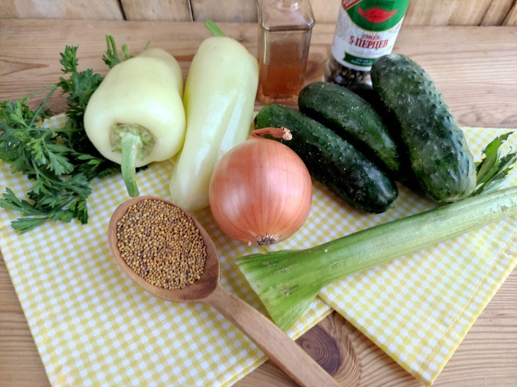 Cucumber relish - a delicious and fragrant sauce for the winter