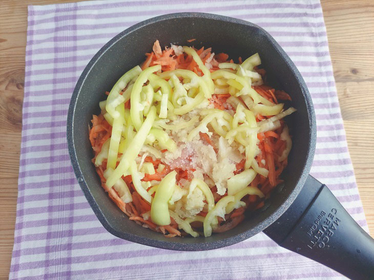 Salad "Madame Carrot" for the winter - bright appearance and great taste