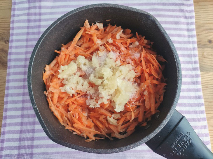 Salad "Madame Carrot" for the winter - bright appearance and great taste