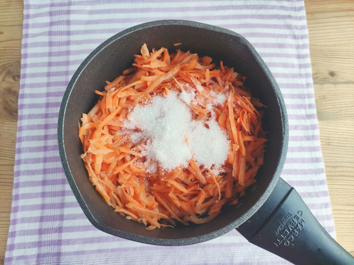 Salad "Madame Carrot" for the winter - bright appearance and great taste