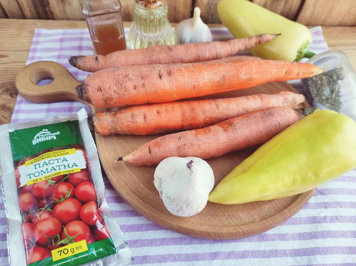 Salad "Madame Carrot" for the winter - bright appearance and great taste