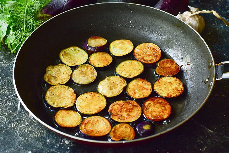 Azerbaijani-style eggplant - original winter preparation