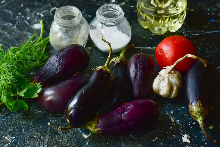 Azerbaijani-style eggplant - original winter preparation