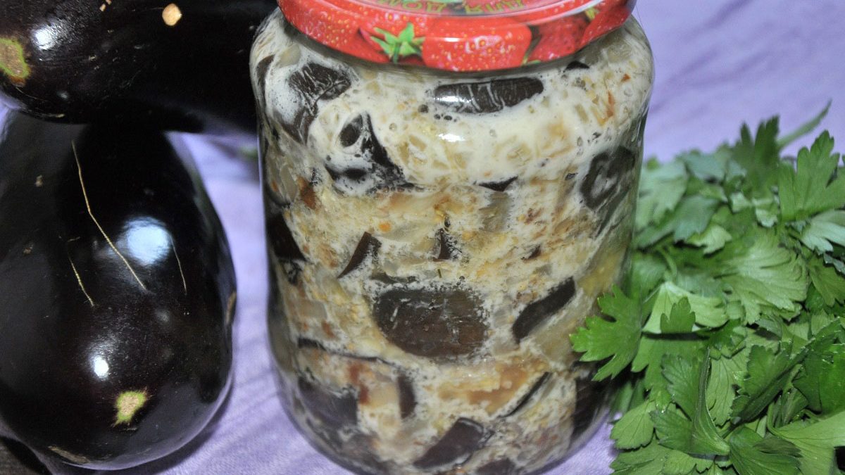 Eggplants in mayonnaise like mushrooms – a tasty and satisfying preparation for the winter