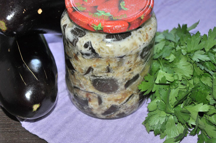 Eggplants in mayonnaise like mushrooms - a tasty and satisfying preparation for the winter