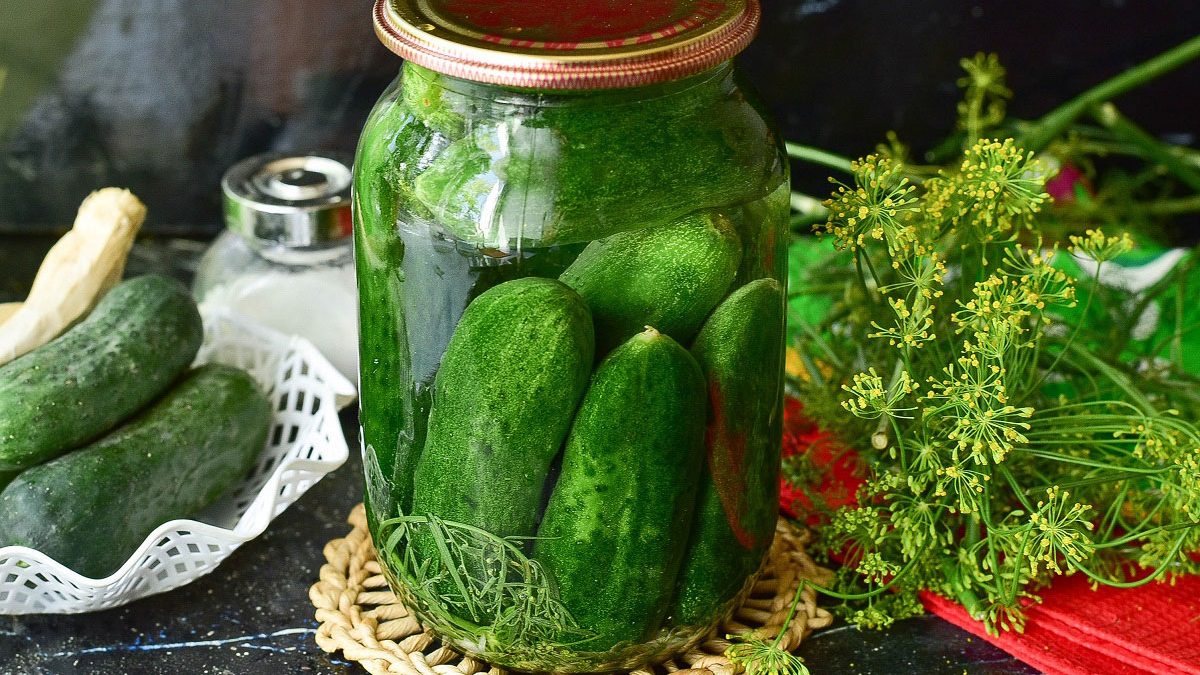 Cucumbers for the winter “Easier than simple” – a tasty and simple preparation