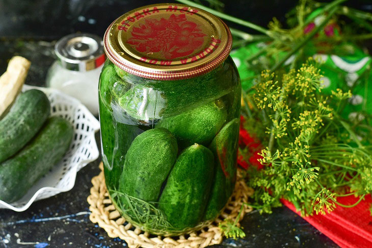 Cucumbers for the winter "Easier than simple" - a tasty and simple preparation