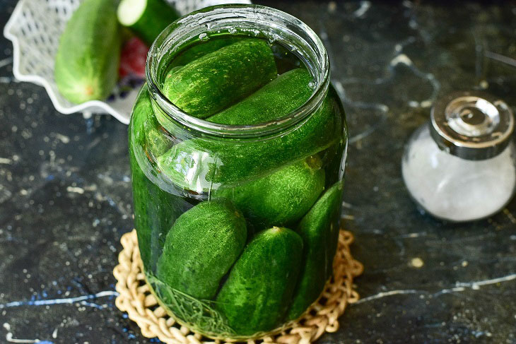 Cucumbers for the winter "Easier than simple" - a tasty and simple preparation