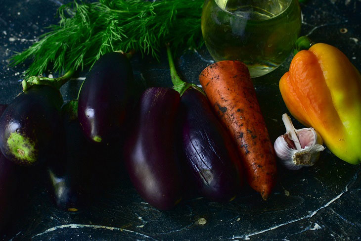 Greek eggplant for the winter - a tasty and original preparation