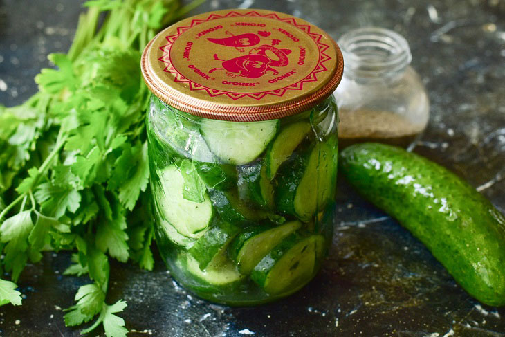 Cucumbers in Polish for the winter - a tasty and original preparation