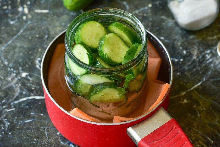 Cucumbers in Polish for the winter - a tasty and original preparation