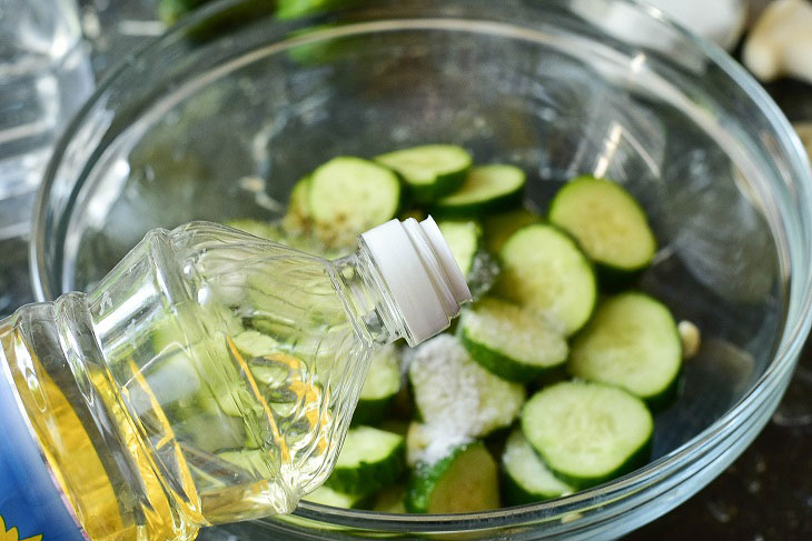 Cucumbers in Polish for the winter - a tasty and original preparation