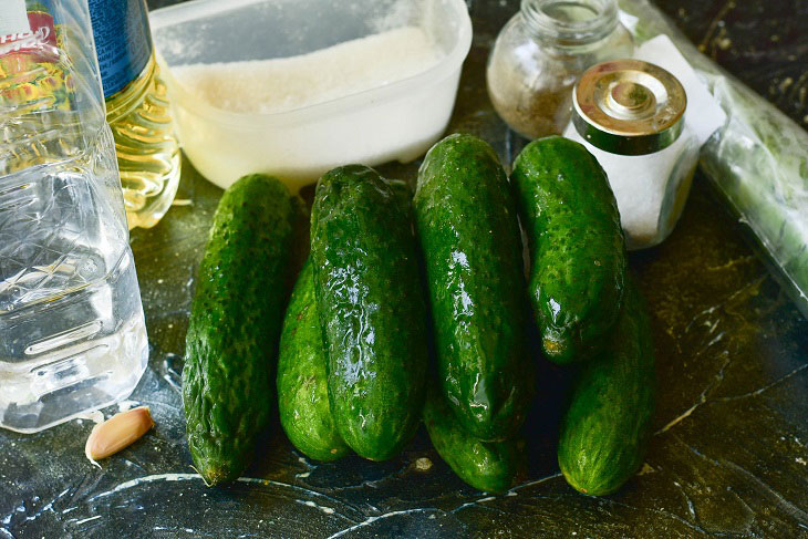 Cucumbers in Polish for the winter - a tasty and original preparation