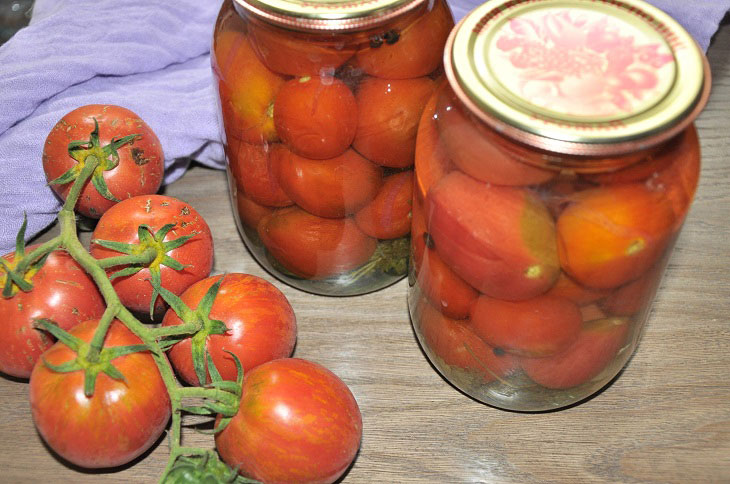 Tomatoes "You will lick your fingers" for the winter - they come out very tasty