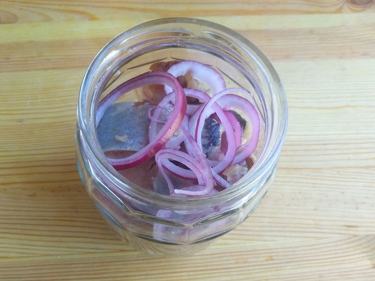 Herring in brine - a great recipe for a festive feast