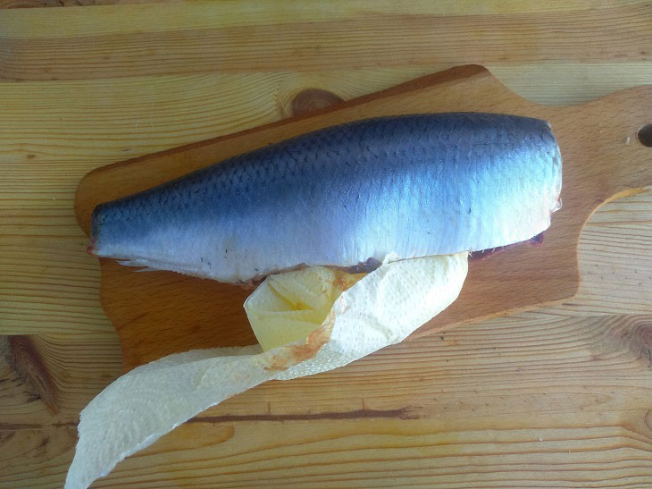 Herring in brine - a great recipe for a festive feast