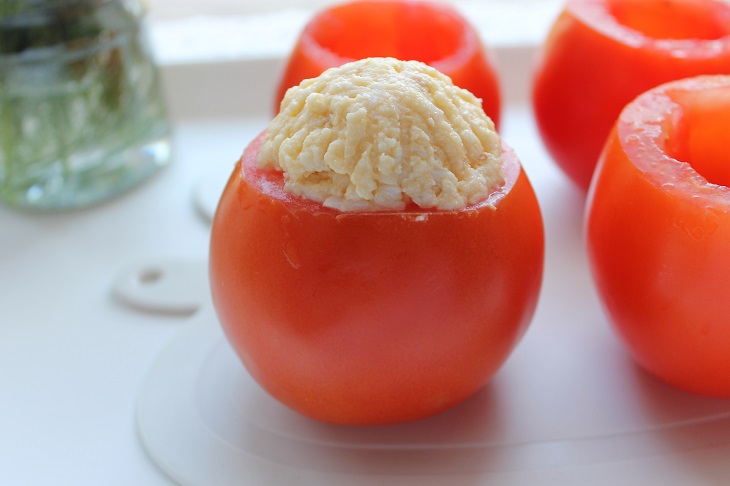 Stuffed tomatoes "Surprise" - a delicious and elegant appetizer