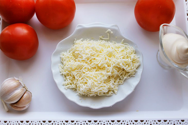 Stuffed tomatoes "Surprise" - a delicious and elegant appetizer