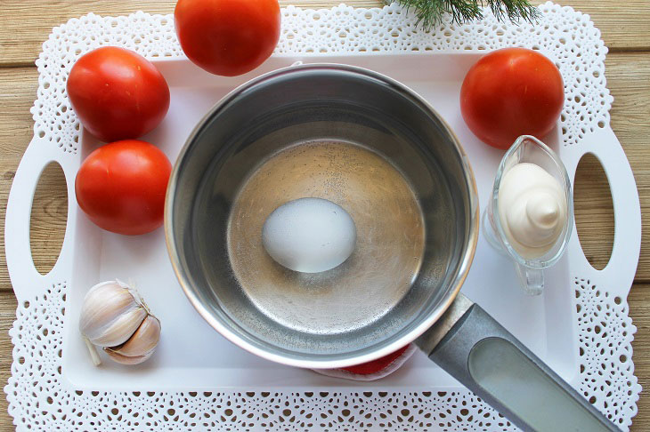 Stuffed tomatoes "Surprise" - a delicious and elegant appetizer