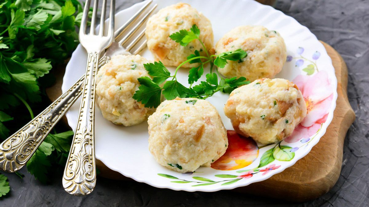 Bread dumplings – an original dish of Czech cuisine