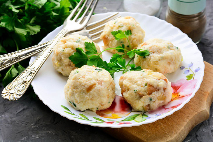 Bread dumplings - an original dish of Czech cuisine