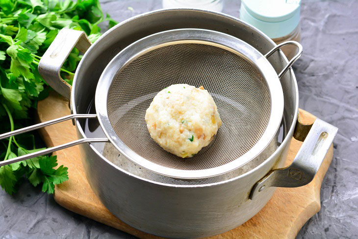 Bread dumplings - an original dish of Czech cuisine