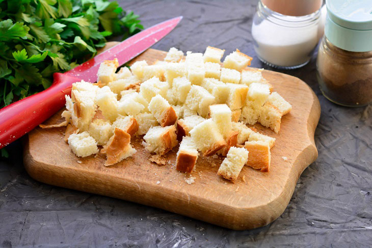 Bread dumplings - an original dish of Czech cuisine