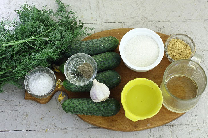 Salad "Fly away" from cucumbers for the winter - a simple and tasty preparation