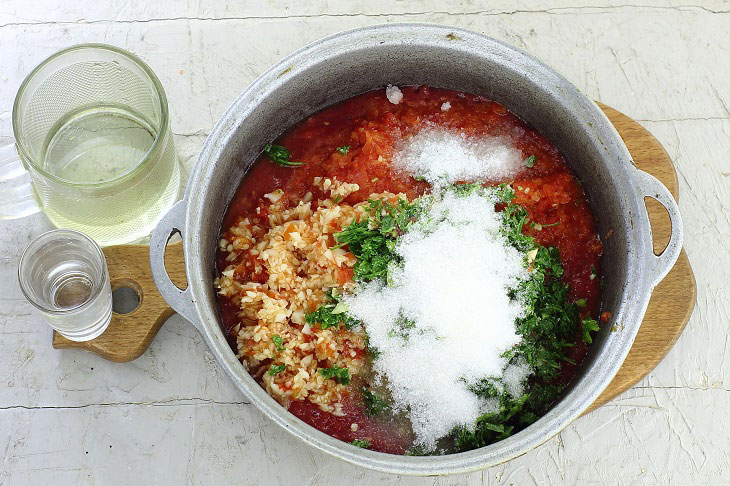 Eggplant "Spark" for the winter - fragrant and spicy preparation