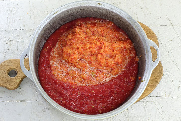 Eggplant "Spark" for the winter - fragrant and spicy preparation