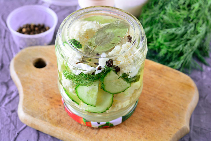 Cauliflower salad with cucumbers - a healthy and tasty recipe for the winter